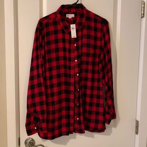 Buffalo plaid flannel